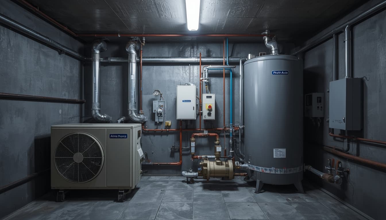 Vapour compression cycles for 55–90°C hot water
